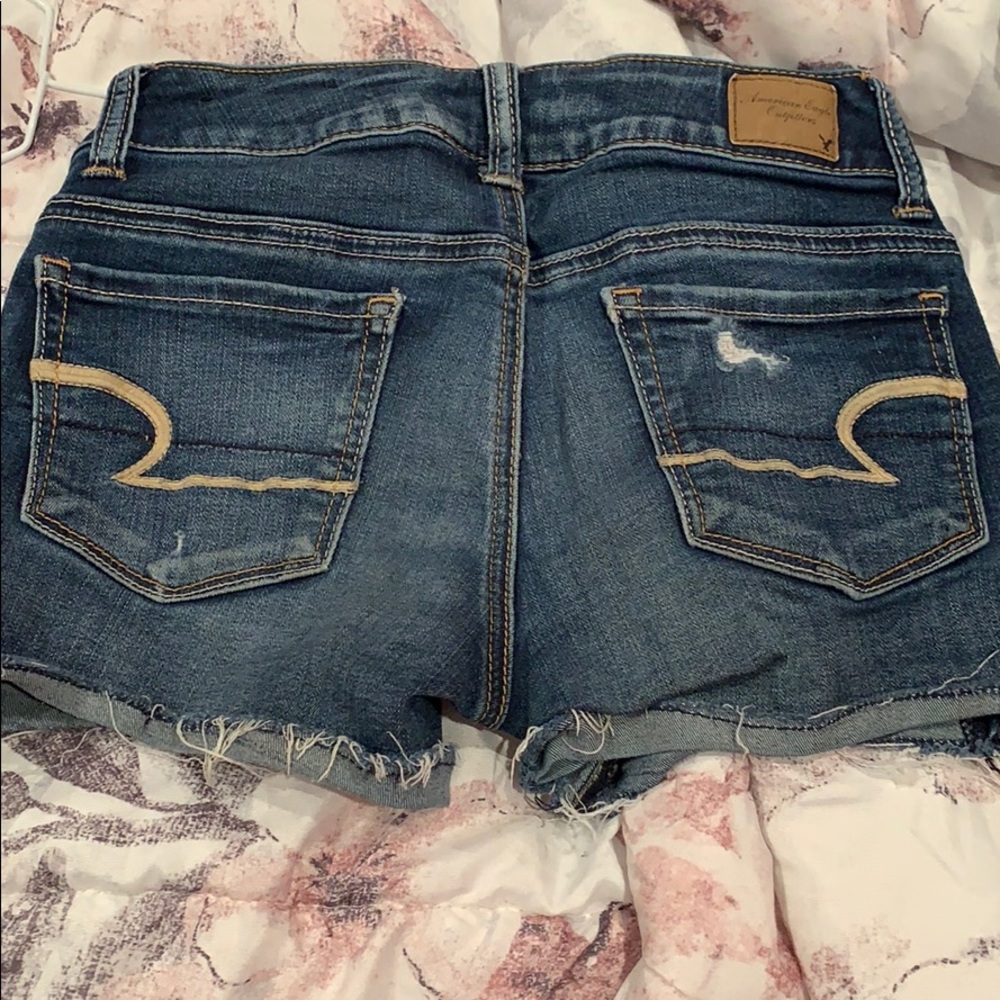 American eagle jean shorts